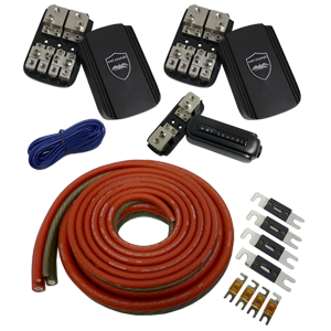 Wet Wire 4 AMP KIT - FRONT 